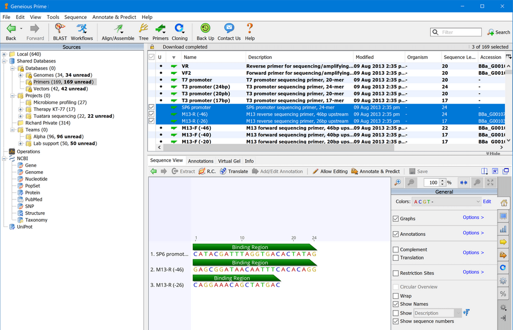 shared database