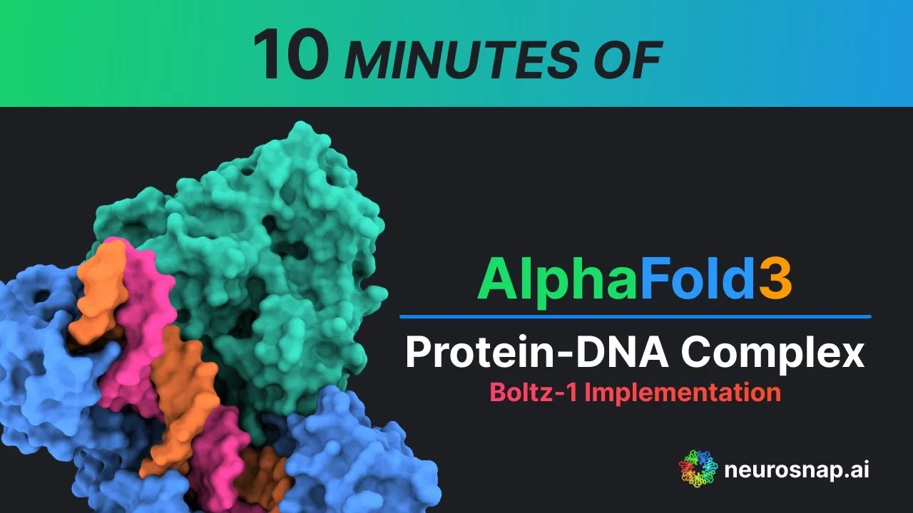 Alphafolad3 Predicting Protein Dna Complexes Using Boltz 1