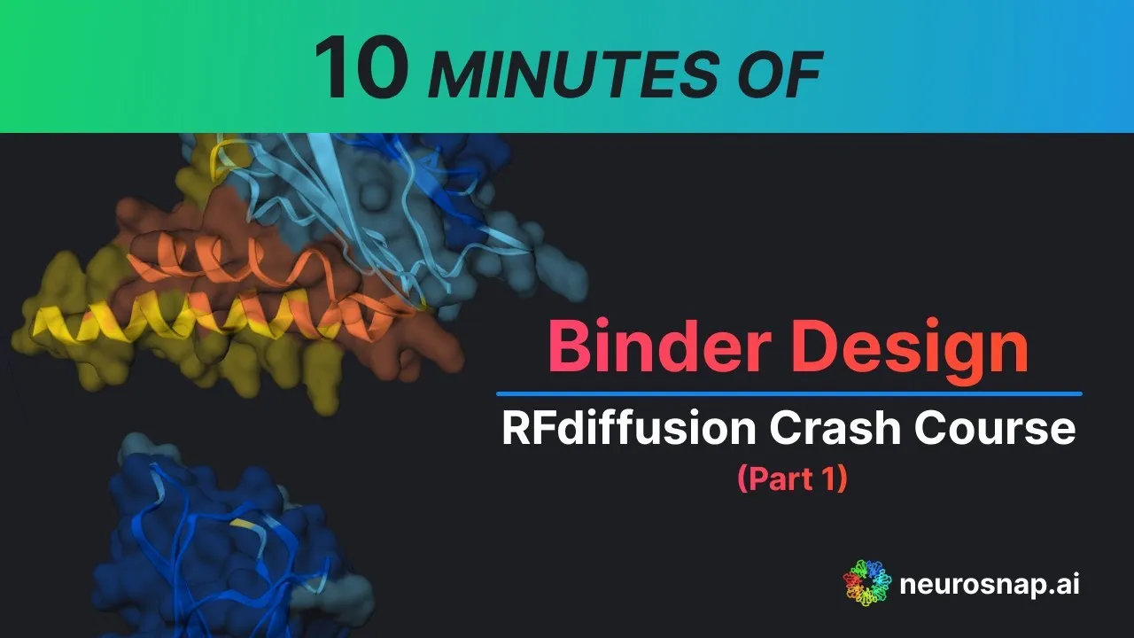 Designing Peptide Binders With Rfdiffusion Neurosnap Rfdiffusion Crash Course Part 1